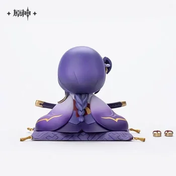 10 cm Genshin Vpliv Kip Njen Škof Anime Slika Raiden Shogun Akcijska Figura, Klee/Venti Figur Model Lutka Igrače Darilo