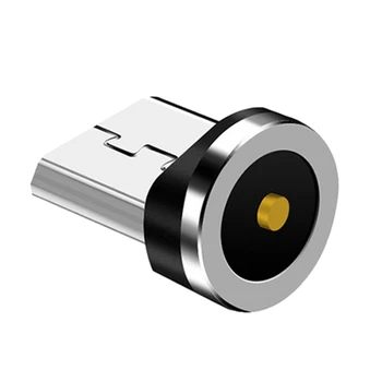 Magnetni krog Kabla 8 Pin Mini USB Čepi za Hitro Polnjenje Telefona Magnet Polnilnik