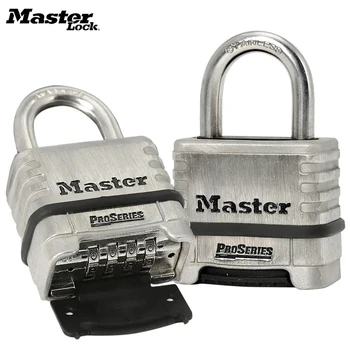 Master Lock 1174 Password Lock ProSeries iz Nerjavečega Jekla Anti-theft Nepremočljiva Ključavnico Doma Dormitorij Prostem Kombinacija Zaklepanje