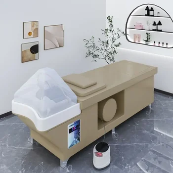 Prenosni Umivanje Posteljo Stilist Vodni Promet za Shranjevanje Vode Šampon Korito Stol Salon Behandelstoel Salon Pohištva MQ50XF