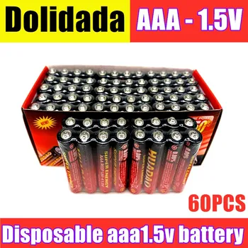 Razpoložljivi battery1.5v Baterije AAA Ogljikovih Baterij Varno Močne eksplozije-dokaz 1.5 Volt AAA Baterije UM4 Batery, Brez živega srebra,