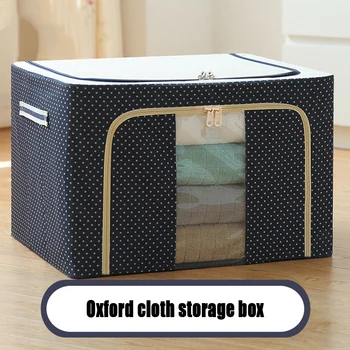 Velika zložljiva škatla za shranjevanje Oxford krpo škatla za shranjevanje oblačil napravo za shranjevanje
