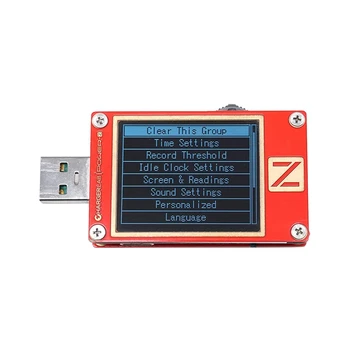 Za Chargerlab Moč-Z KT002 USB C Moči Meter PD Tester Napetosti & Current Tester Power & Zmogljivosti Tester