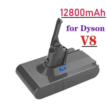 100% Prvotne DysonV8 12800mAh za 21,6 V Baterija za Dyson V8 Absolutno /Puhasto/Žival Li-ion sesalnik Baterija za ponovno polnjenje