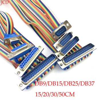 1pcs D-SUB DIDC 9 15 25 37Pin DB9 DB15 DB25 DB37 Moški Ženski Kabel D-SUD serial port priključek RS232 adapter COM Podaljšek
