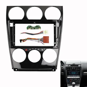2Din avtoradio Fascijo za Mazda 6 2004-2016 DVD Stereo Okvir Tablice Adapter za Montažo Namestitev na Armaturno Ploščo Trim Kit