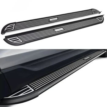 2Pcs Paše za Hyundai Santa Fe XL 2013-2019 Aluminija Omejeno Tek Odbor Strani Korak Pedal Strani Cevi Nerf Bar Platformo