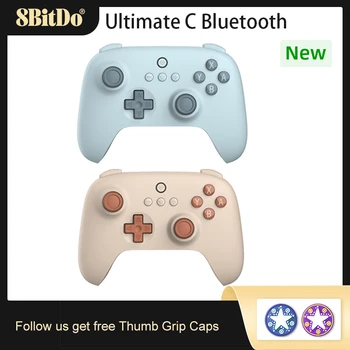 8Bitdo Končni C Bluetooth Controller Gamepad Palčko, s 6-osni Nadzor Gibanja in Klepetanje Vibracije za Nintendo Stikalo