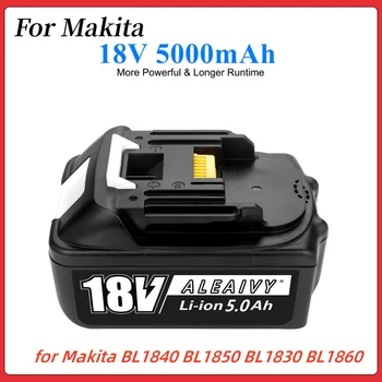 BL1830 Polnilna Baterija 18V 6.0 Ah za Makita 18 V Baterije BL1840 BL1850 BL1830 BL1860 LXT 400 električno Orodje Z LCD-Polnilnik