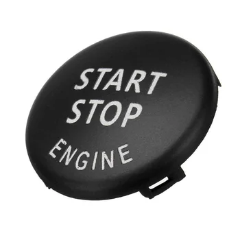 Gumb Preklopite Pokrov Black Start Stop Motorja Gumb Preklopite Pokrov za BMW E70 X6 E71 X1 (E84 X3 E83 Svojo Vožnjo Izboljšajte