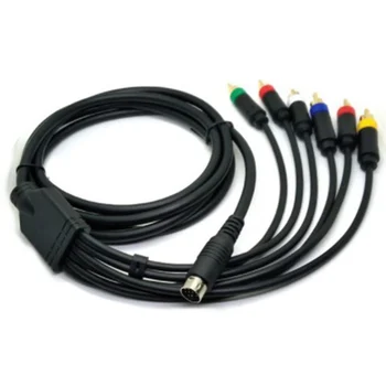 RGBS Barvni Monitor Posebno Linijo Saturn Rdeča Modra Zelena RGB+Sync Video in Avdio Kabel, Kompozitni Kabel