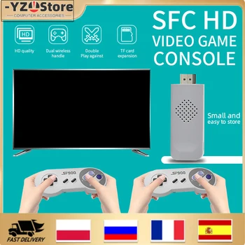 SF900 Consola Za Super Nintendo 4700 Retro Igre, HD Konzole za Video Igre Za NES SNES 2.4 G Brezžični Sprejemnik Video Igra Konzola