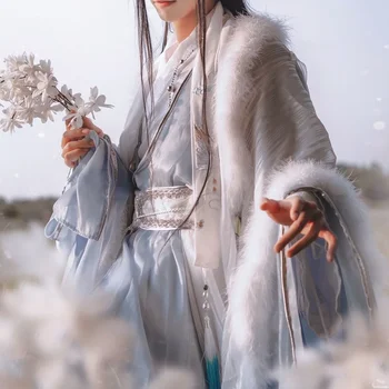 Shen Lanzhou Cosplay Kostum Obleko Chu Wanning Hua Yiwu Yue Laž Qilin Stari Kostum Hanfu Obleko Shen Lan Zhou Kostum