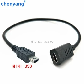 USB Tip-c Ženski Micro USB, mini usb Moški Konektor Kabel Adapter Dropshipping